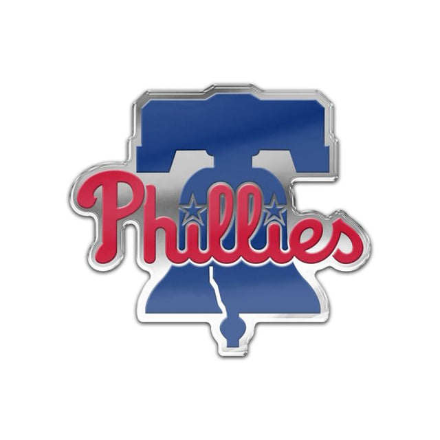 Insignia para automóvil de los Philadelphia Phillies con color