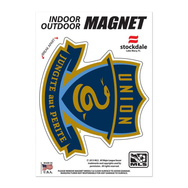 Philadelphia Union Outdoor Magnets 5" x 7"