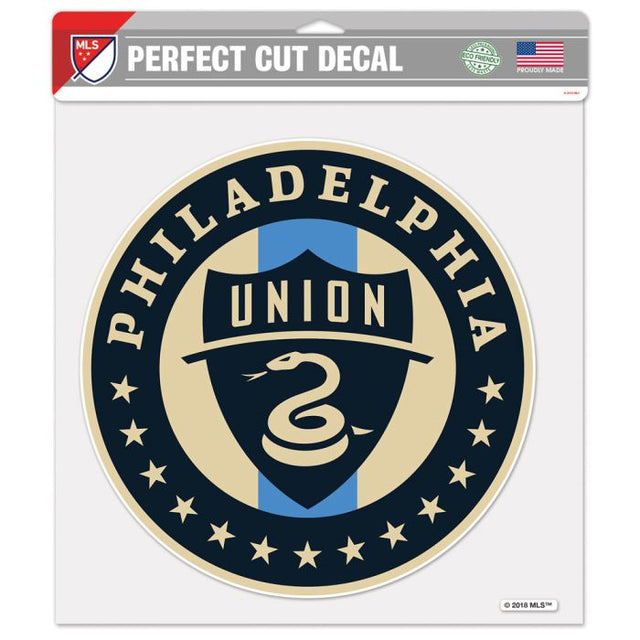 Philadelphia Union Perfect Cut Color Decal 12" x 12"