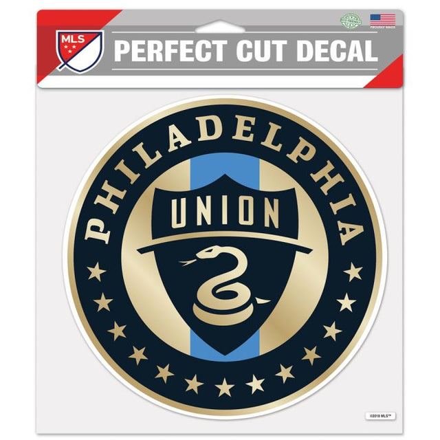 Philadelphia Union Perfect Cut Color Decal 8" x 8"