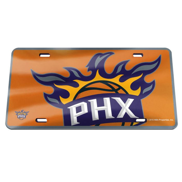 Placa de matrícula especial acrílica MEGA de Phoenix Suns