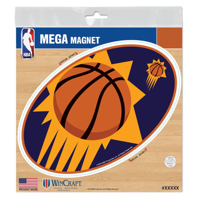 Imanes para exteriores de los Phoenix Suns de 6" x 6"