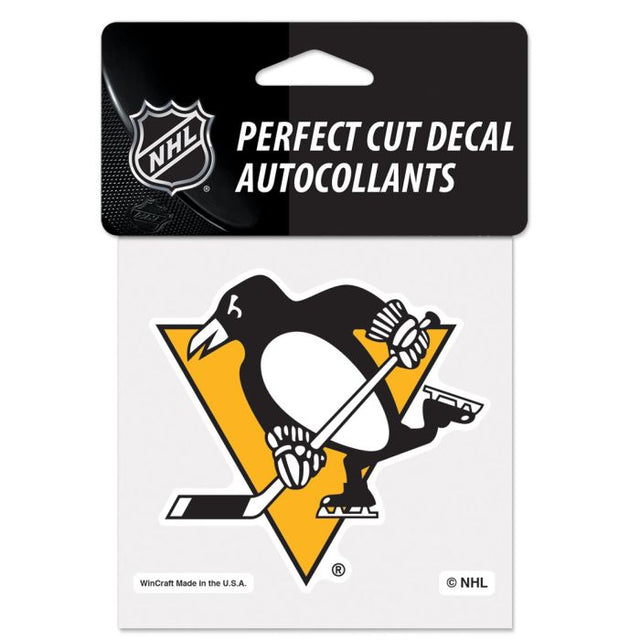 Pittsburgh Penguins Perfect Cut Color Decal 4" x 4"