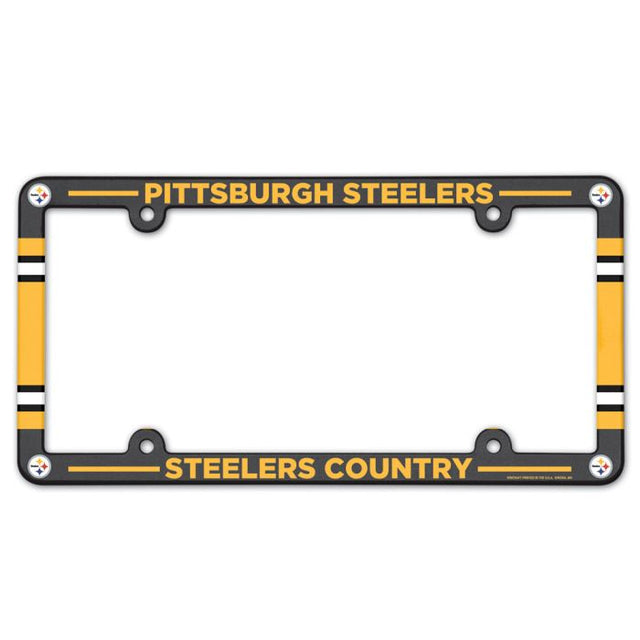 Pittsburgh Steelers Lic Plate Frame Full Color
