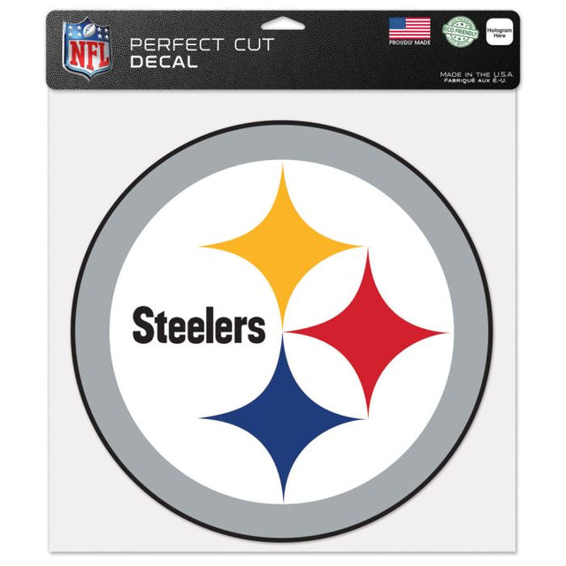 Pittsburgh Steelers Perfect Cut Color Decal 12" x 12"