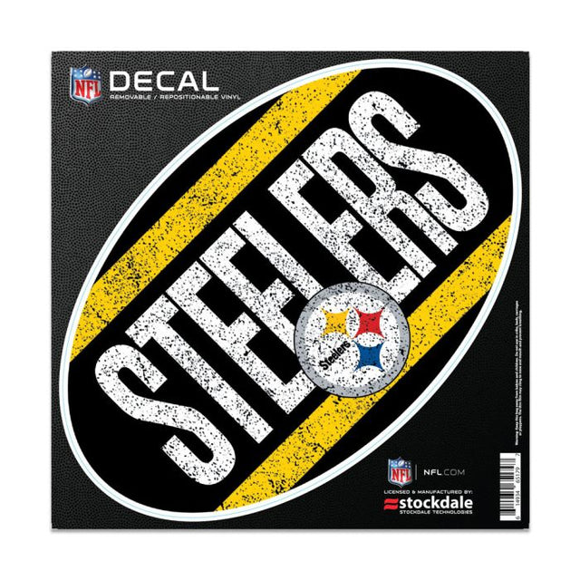 Pittsburgh Steelers VINTAGE All Surface Decal 6" x 6"
