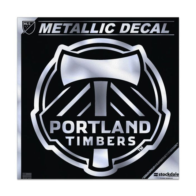 Portland Timbers Decal Metallic 6" x 6"