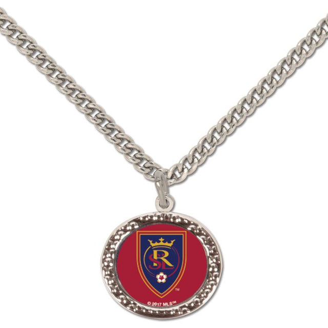 Real Salt Lake Necklace w/Charm Jewelry Card