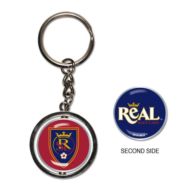 Real Salt Lake Spinner Key Ring