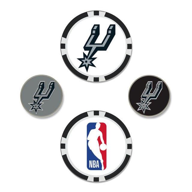 San Antonio Spurs Ball Marker Set of four