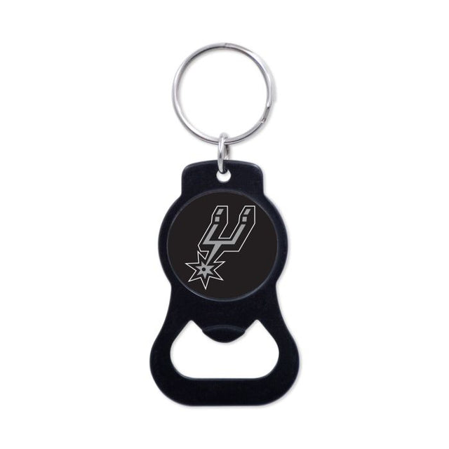 San Antonio Spurs Black Bottle Opener Key Ring