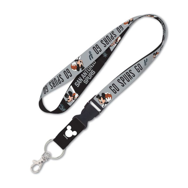 San Antonio Spurs / Disney Lanyard w/detachable buckle 1"