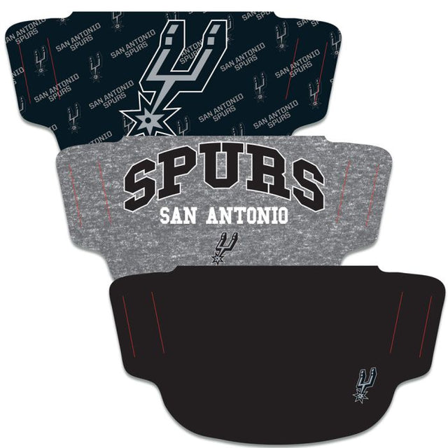 San Antonio Spurs Fan Mask Face Cover 3 Pack