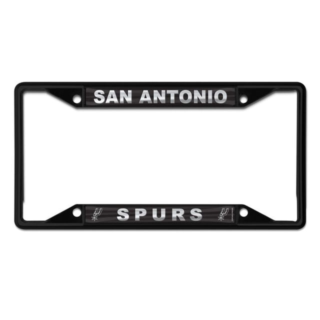 Camiseta sin mangas con marco de San Antonio Spurs Lic Plt