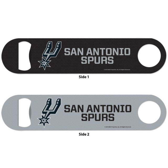San Antonio Spurs Metal Bottle Opener 2 Sided