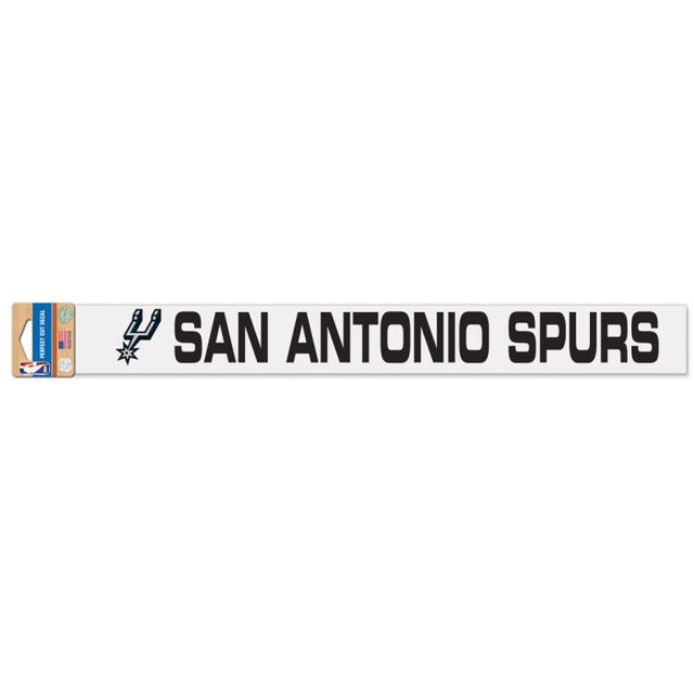 San Antonio Spurs Perfect Cut Decals 2" x 17"