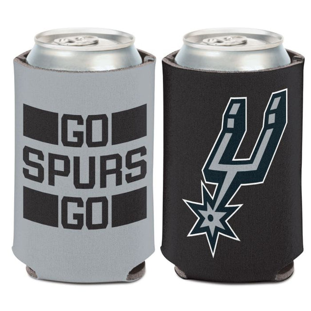 San Antonio Spurs slogan Can Cooler 12 oz.