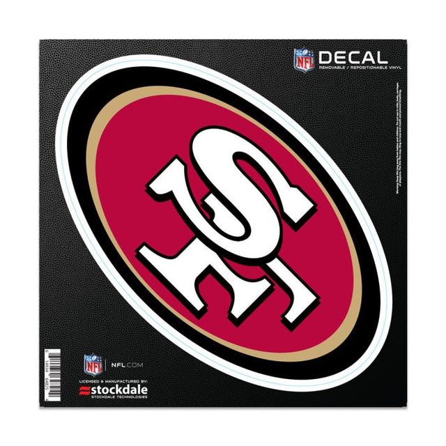 San Francisco 49ers All Surface Decal 6" x 6"