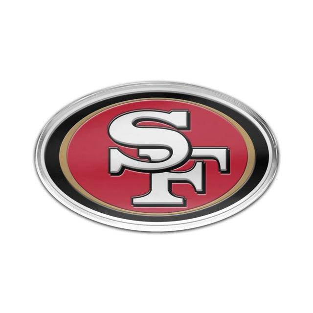 San Francisco 49ers Auto Badge w/color