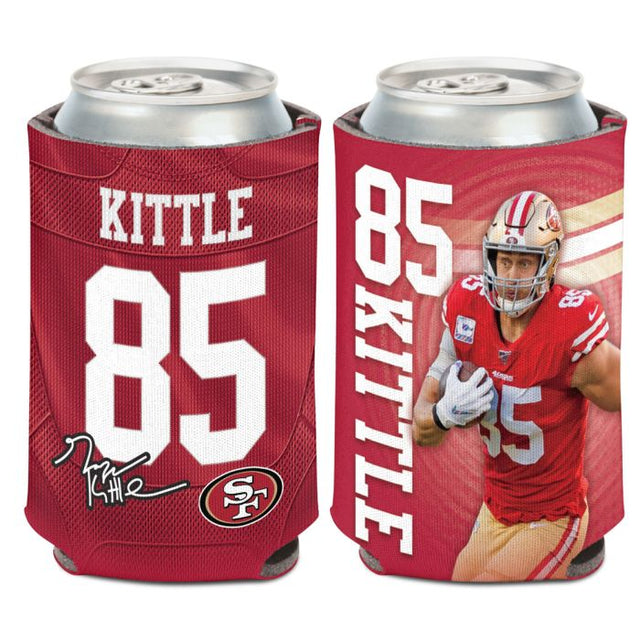 San Francisco 49ers Can Cooler 12 oz. George Kittle