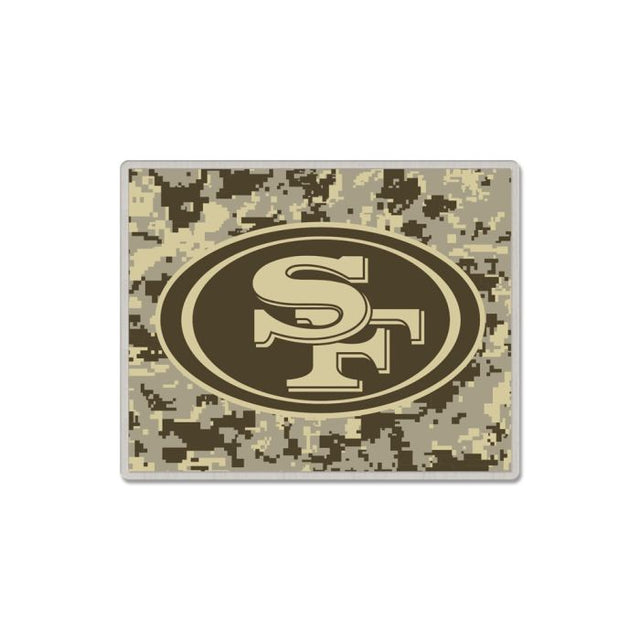 San Francisco 49ers DIGI CAMO Collector Pin Jewelry Card
