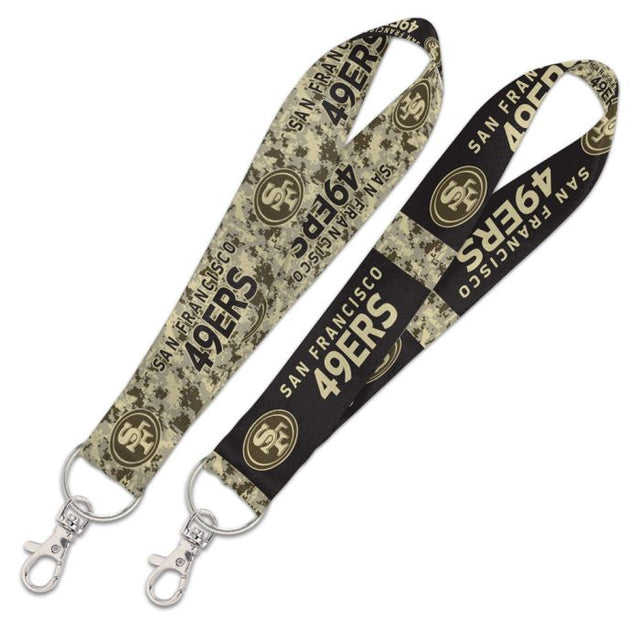 San Francisco 49ers DIGI CAMO Lanyard Key Strap 1"