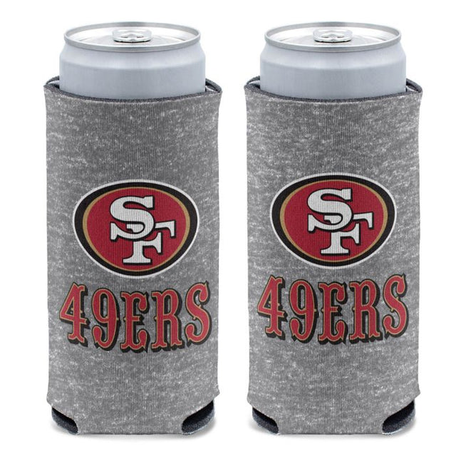 San Francisco 49ers Heather 12 oz Slim Can Cooler
