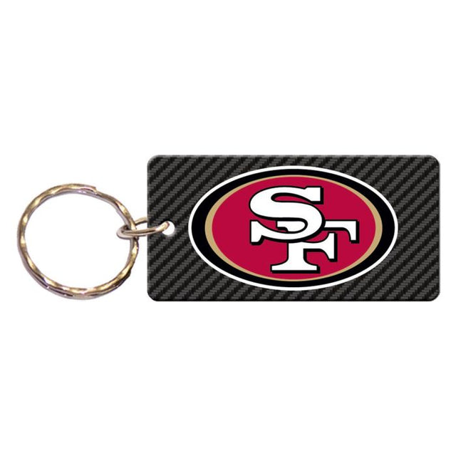 San Francisco 49ers Keychain Rectangle