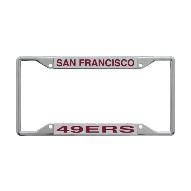 San Francisco 49ers Lic Plt Frame S/S Printed