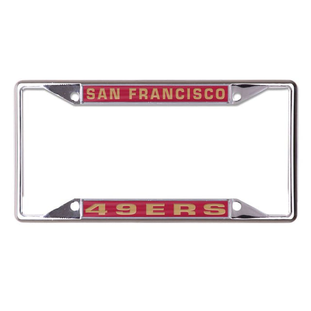 San Francisco 49ers Lic Plt Frame S/S Printed