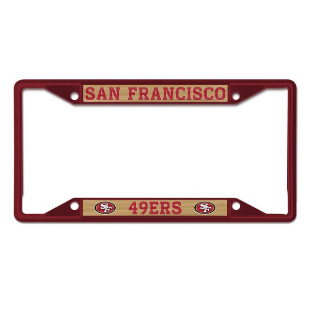 San Francisco 49ers Lic Plt Frame S/S