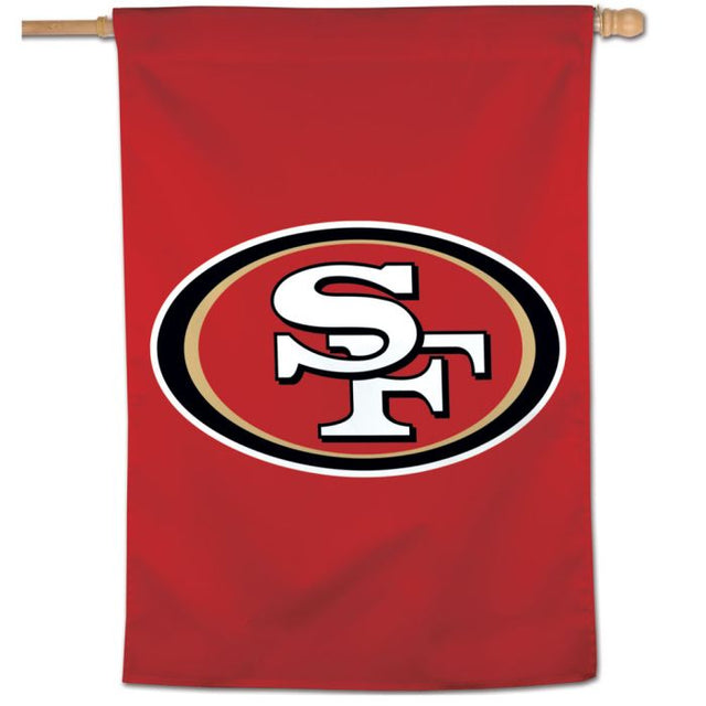 San Francisco 49ers Logo Vertical Flag 28" x 40"