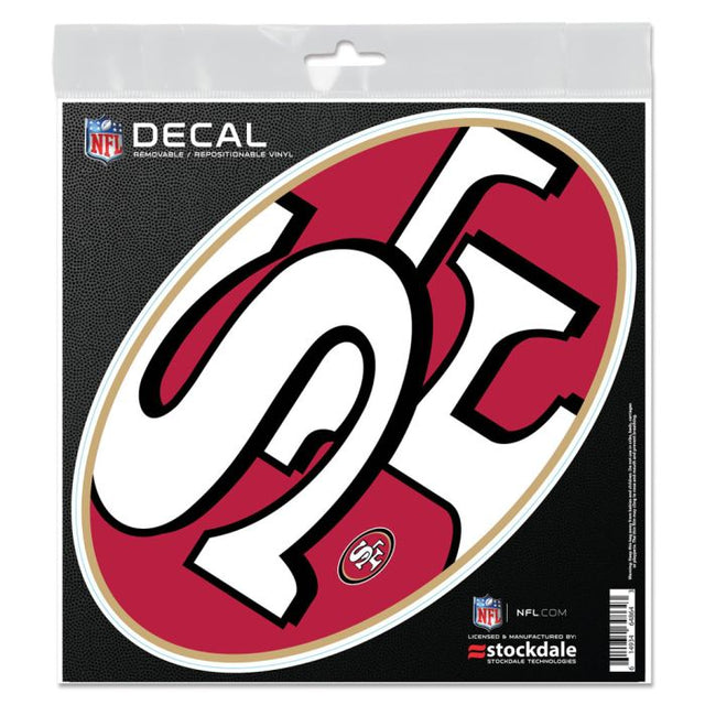 San Francisco 49ers MEGA All Surface Decal 6" x 6"