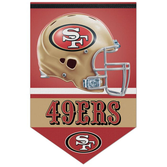 San Francisco 49ers Premium Felt Banner 17" x 26"