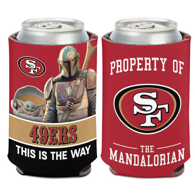 San Francisco 49ers / Star Wars MAndalorian Can Cooler 12 oz.