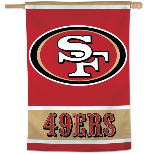 San Francisco 49ers Vertical Flag 28" x 40"