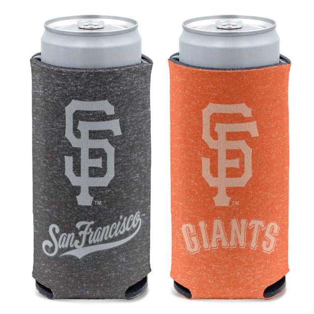 Enfriador de latas delgado de 12 oz con estampado de jaspeado de los San Francisco Giants
