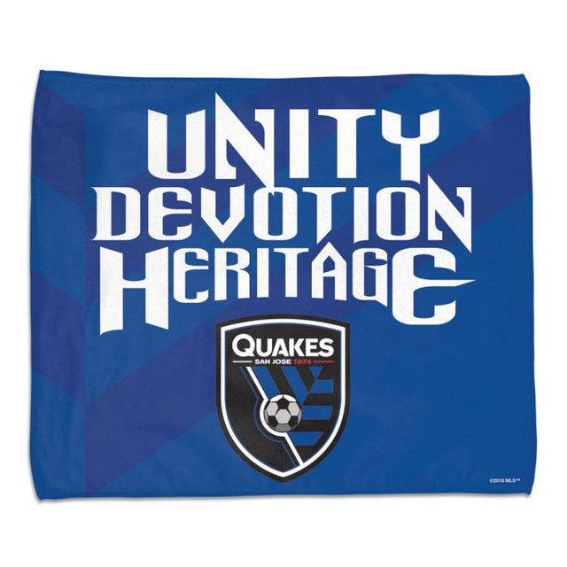 San Jose Earthquakes Rally Towel - Full color