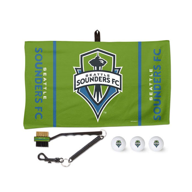 Seattle Sounders Golf Waffle Towel Set