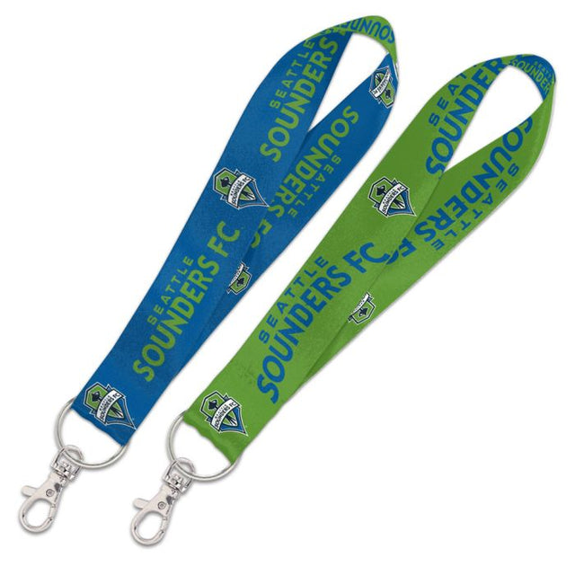 Seattle Sounders Lanyard Key Strap 1"