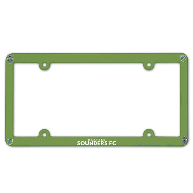 Seattle Sounders Lic Plate Frame Full Color