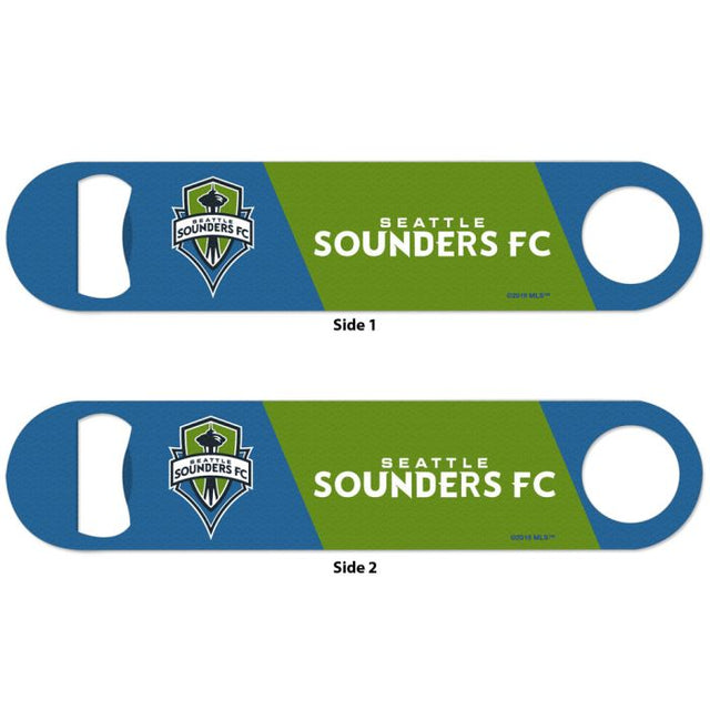 Seattle Sounders Metal Bottle Opener 2 Sided