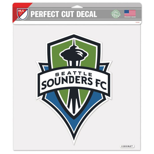 Seattle Sounders Perfect Cut Color Decal 12" x 12"