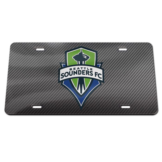 Seattle Sounders Specialty Acrylic License Plate