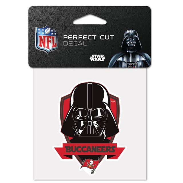 Tampa Bay Buccaneers / Star Wars Darth Vader Perfect Cut Color Decal 4" x 4"