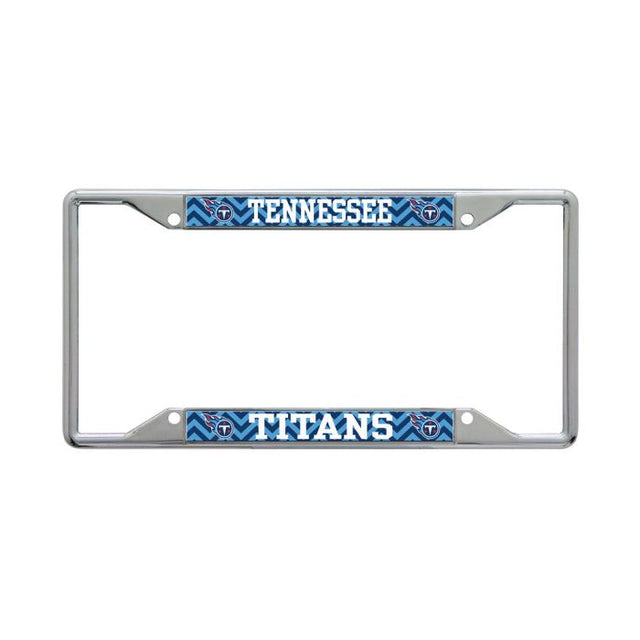 Tennessee Titans CHEVRON Lic Plt Frame S/S Printed