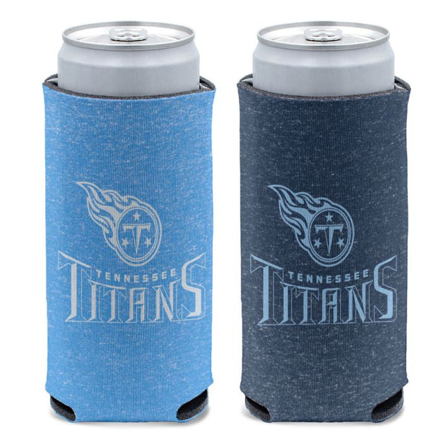 Enfriador de latas delgadas de 12 oz de Tennessee Titans COLORED HEATHER