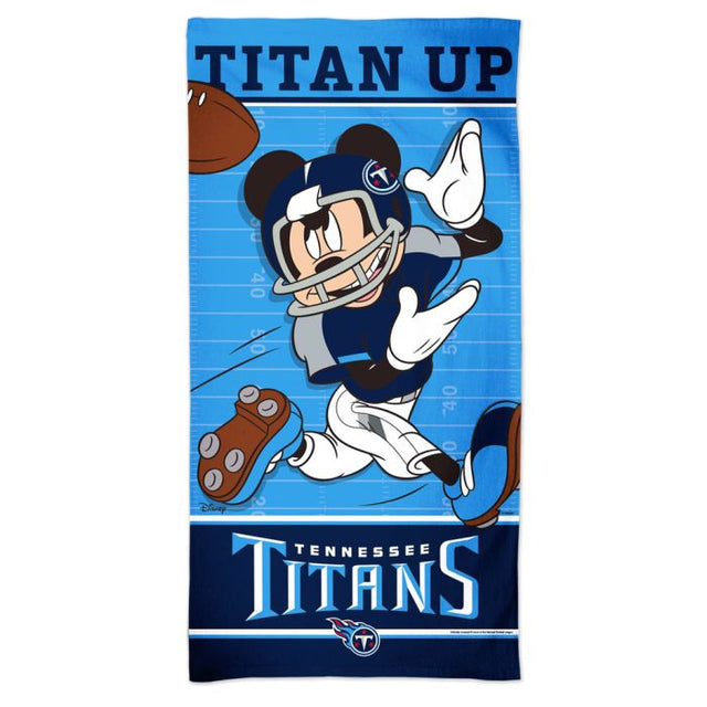 Tennessee Titans / Disney Mickey Mouse Spectra Beach Towel 30" x 60"