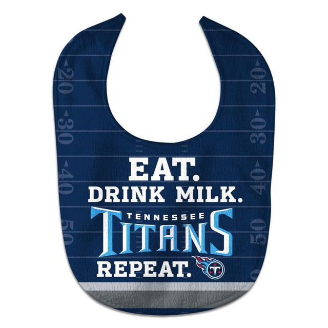 Tennessee Titans Eat Drink Milk All Pro Baby Bib