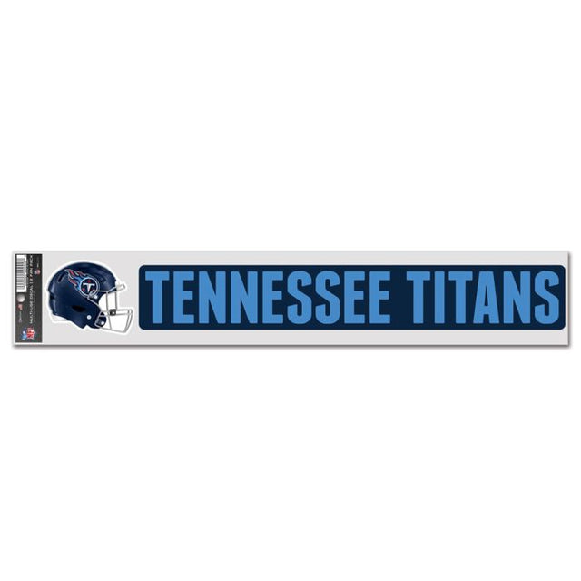 Calcomanías para fanáticos de Tennessee Titans de 3" x 17"